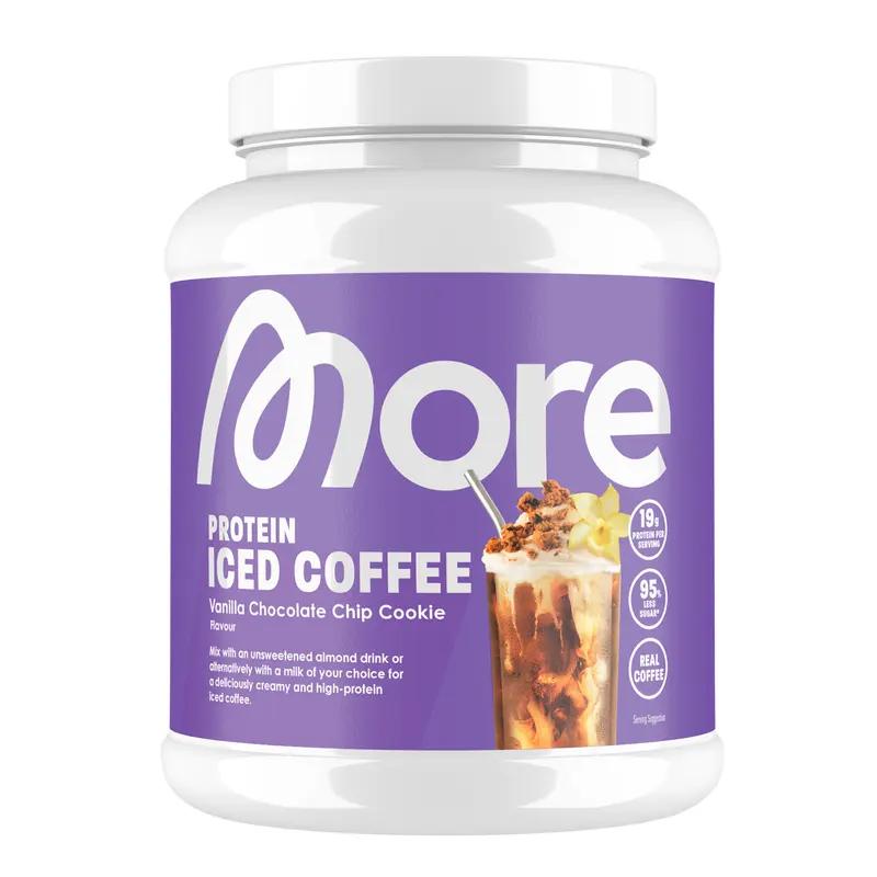 More Nutrition Protein Iced Coffee 500g - Eiskaffee-Genuss mit 19g Protein und 95% weniger Zucker