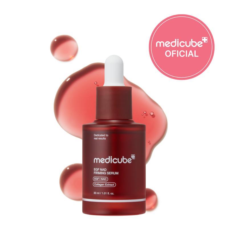 [medicube Oficial] NAD+ EGF Firming Sérum | Sérum con NAD+, EGF y Extracto de Colágeno | Cuidado para la apariencia de líneas de expresión y para una piel firme y elástica | Cosmética Coreana | K-Beauty (30 ml)