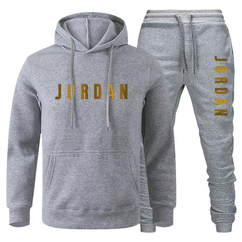 Sportset voor heren, trend 2022, met een jas met capuchon, Europese en Amerikaanse stijl, herfst/winter, bestseller op AliExpress