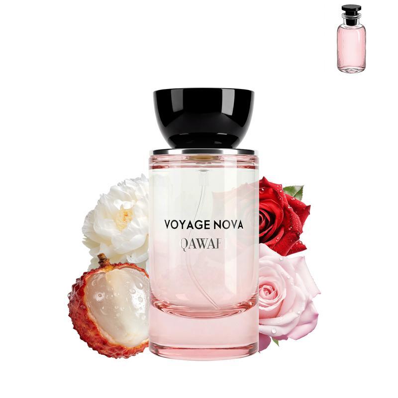 Voyage Nova | Rosey Fruity Floral | Extrait De Parfum 50ml/100ml | Long Lasting Luxury Fragrance | Daily women's perfume Alluring Summervibes sohochic